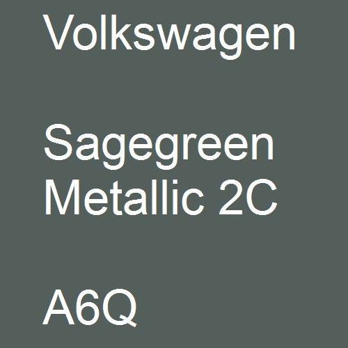 Volkswagen, Sagegreen Metallic 2C, A6Q.